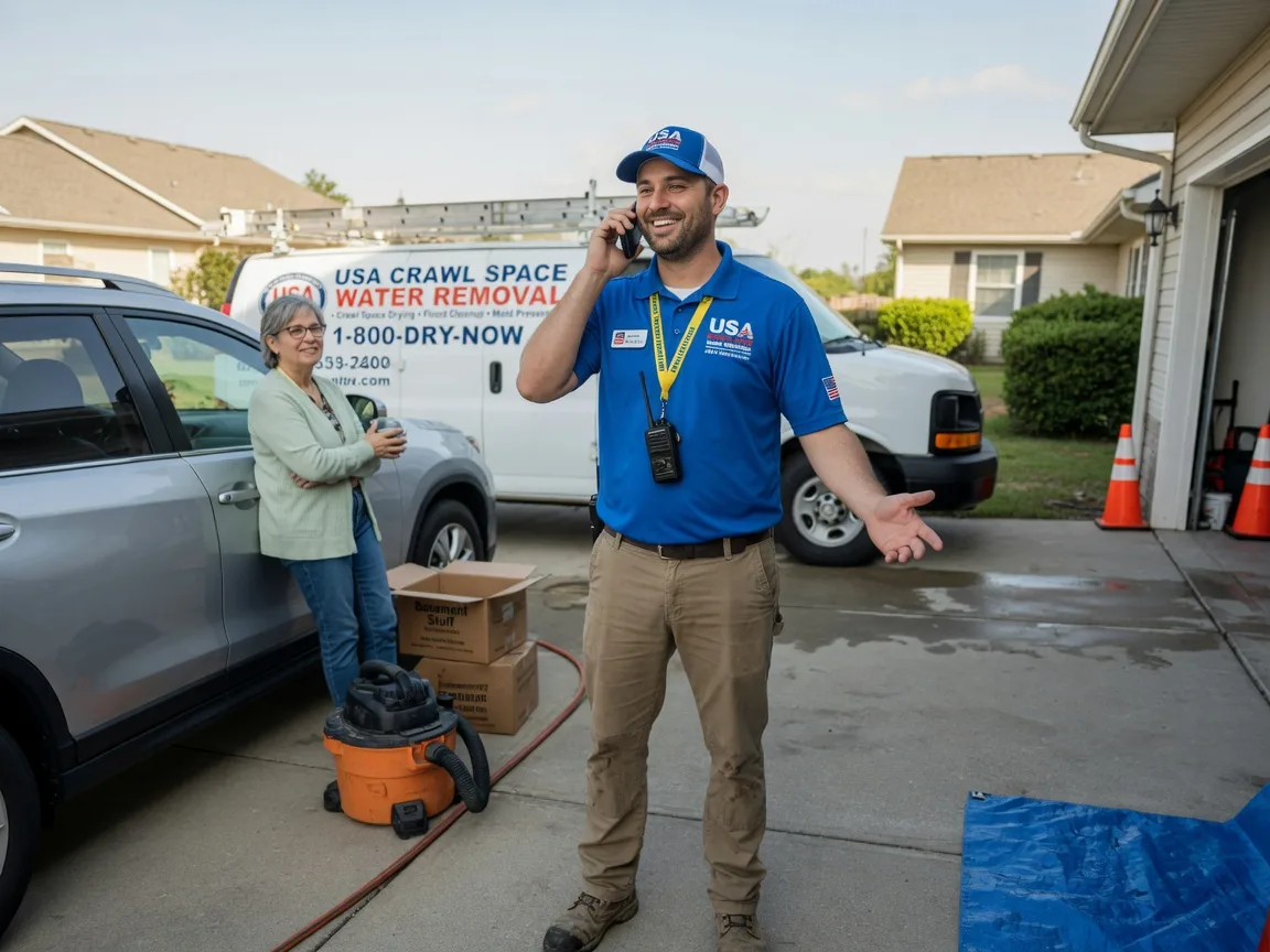 Crawl Space Water Removal Jersey, AR FAQs